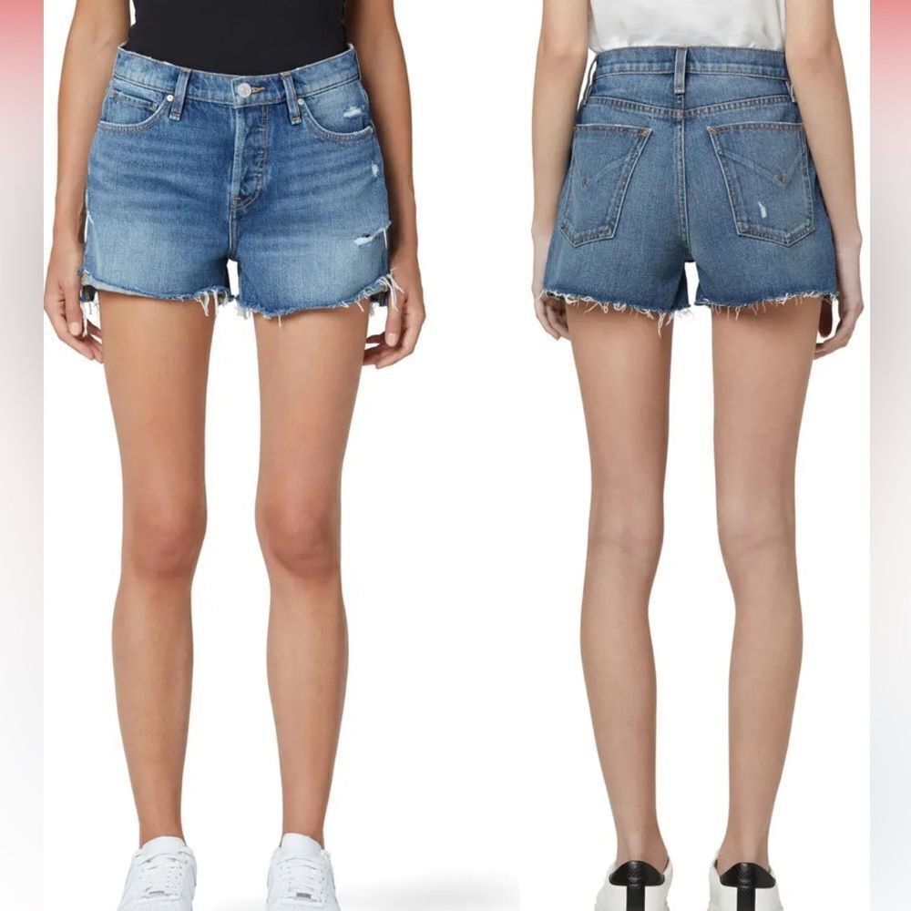 Hudson Jeans Lori High Waist Denim Shorts